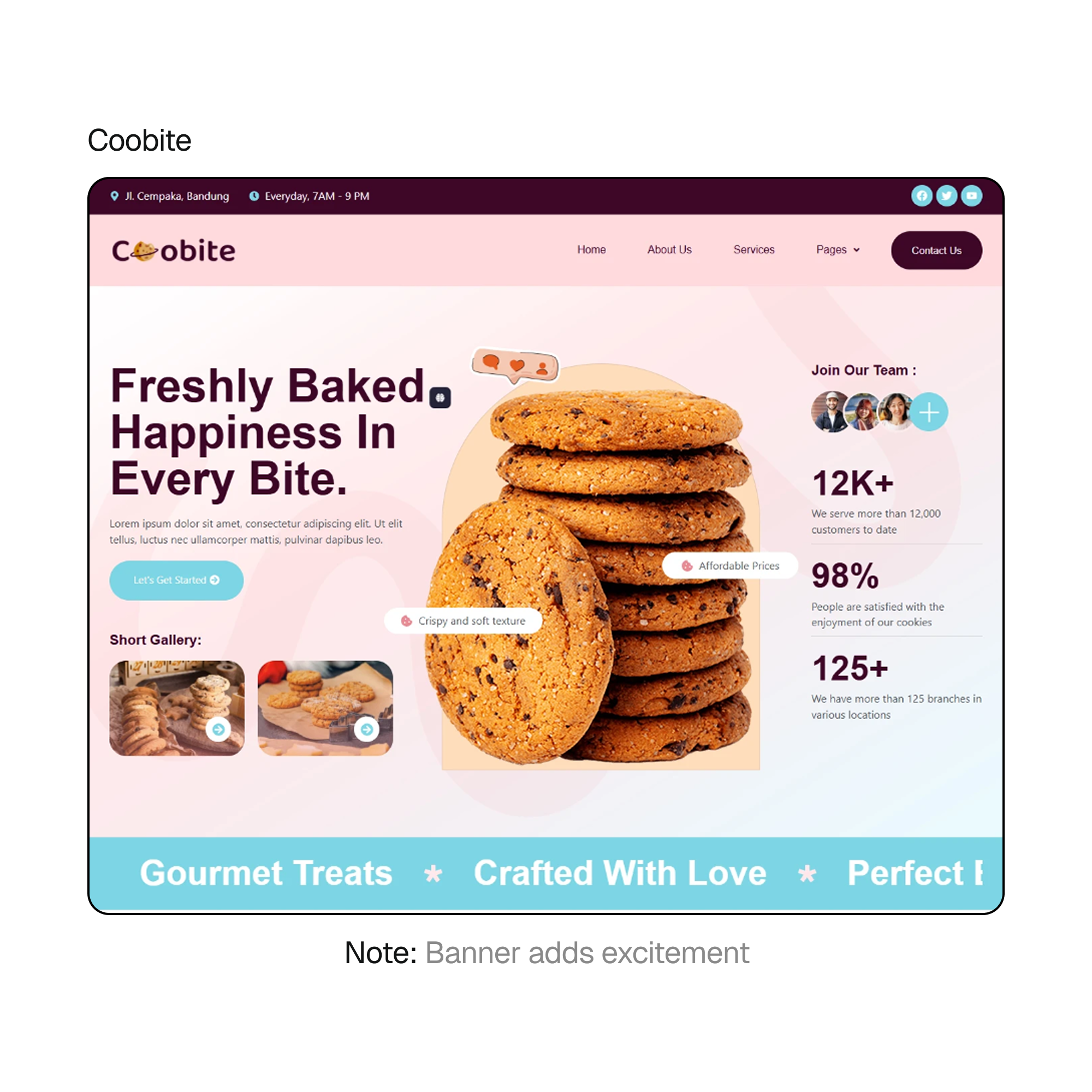Coobite platform screenshot